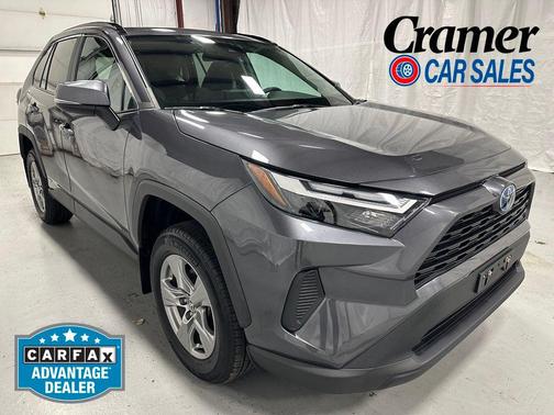 Magnetic Gray Metallic 2024 Toyota RAV4 Hybrid XLE