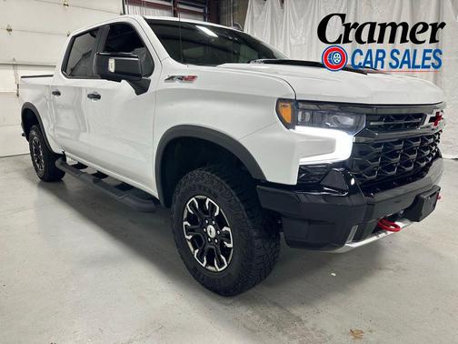 Summit White 2023 Chevrolet Silverado 1500 ZR2
