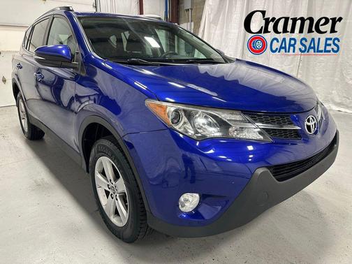 Blue Crush Metallic 2015 Toyota RAV4 XLE