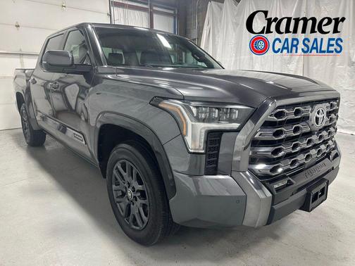 Magnetic Gray Metallic 2025 Toyota Tundra Platinum