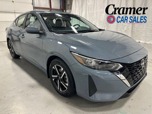 Atlantic Gray Metallic 2025 Nissan Sentra SV