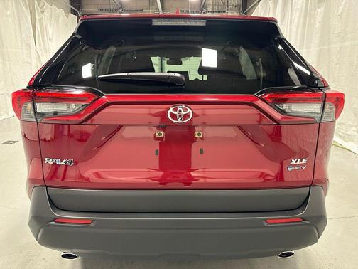 Ruby Flare Pearl 2025 Toyota RAV4 Hybrid XLE