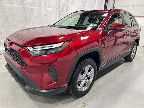 Ruby Flare Pearl 2025 Toyota RAV4 Hybrid XLE
