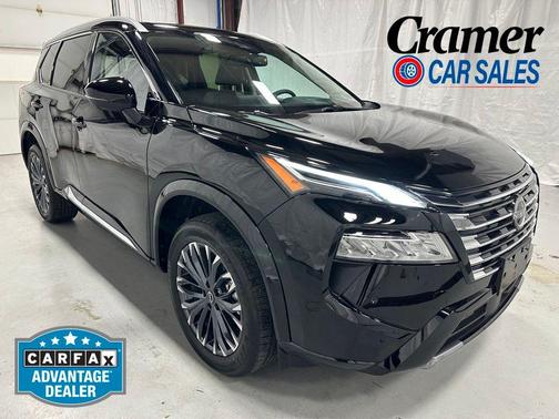 Super Black 2026 Nissan Rogue Platinum