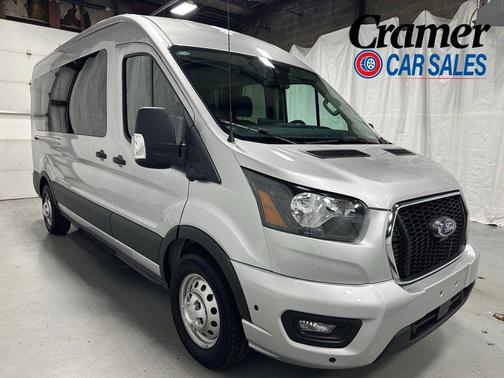 Ingot Silver Metallic 2025 Ford Transit-350 XLT