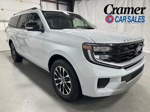 Space Silver Metallic 2025 Ford Expedition Max Platinum