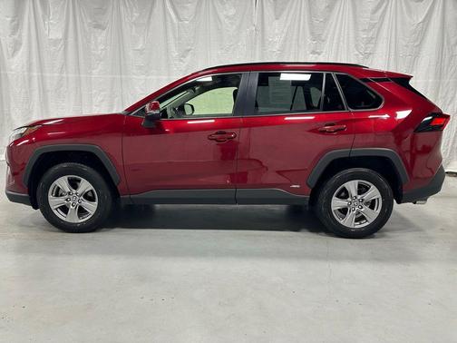 Ruby Flare Pearl 2025 Toyota RAV4 Hybrid XLE