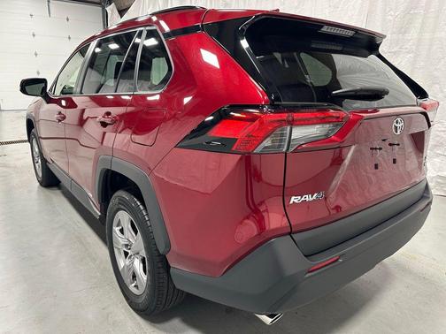 Ruby Flare Pearl 2025 Toyota RAV4 Hybrid XLE