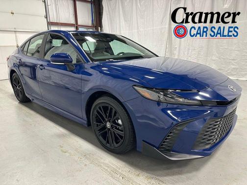 Reservoir Blue 2026 Toyota Camry SE