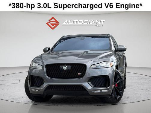 Gray 2018 Jaguar F-PACE S