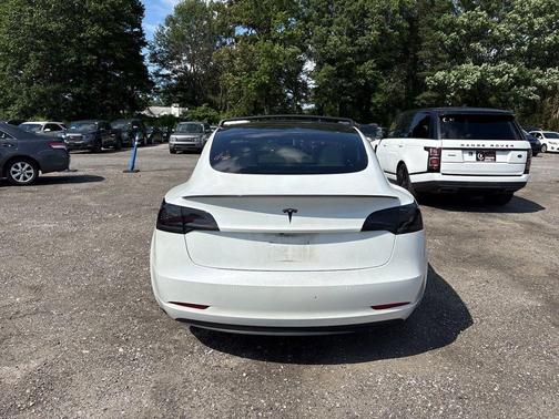 Pearl White Multi-Coat 2021 Tesla Model 3 Standard Range Plus