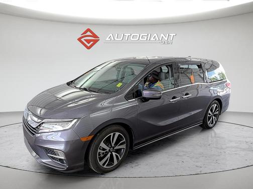 Gray 2020 Honda Odyssey Elite