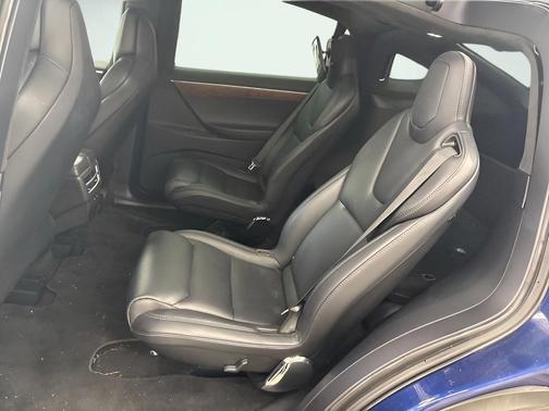 Deep Blue Metallic 2018 Tesla Model X 100D