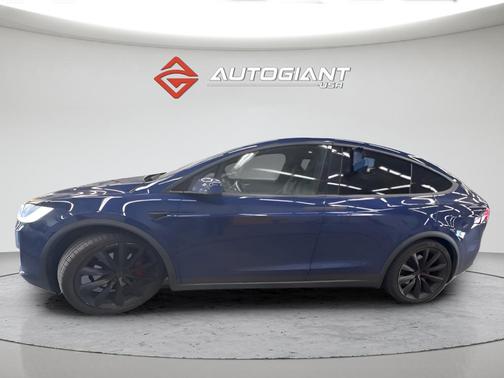 Deep Blue Metallic 2018 Tesla Model X 100D