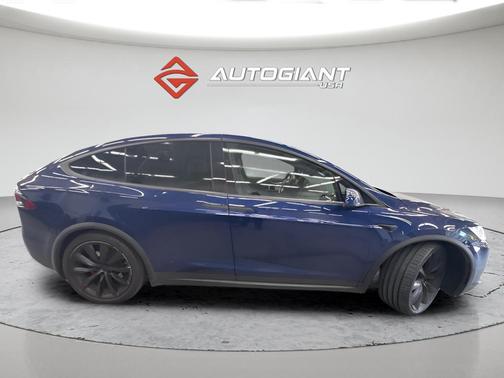 Deep Blue Metallic 2018 Tesla Model X 100D