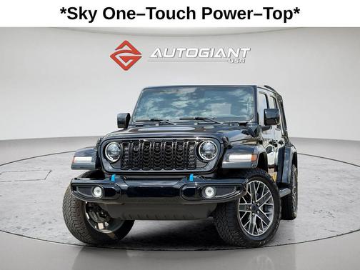 Black Clearcoat 2024 Jeep Wrangler 4xe High Altitude