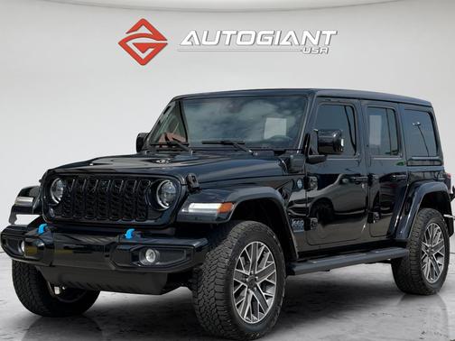 Black Clearcoat 2024 Jeep Wrangler 4xe High Altitude