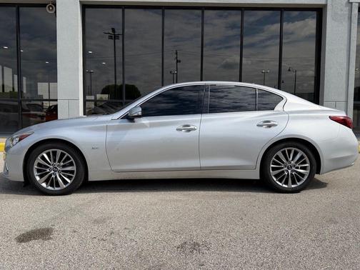 Liquid Platinum 2018 INFINITI Q50 3.0t LUXE