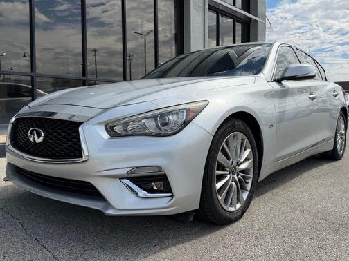 Liquid Platinum 2018 INFINITI Q50 3.0t LUXE