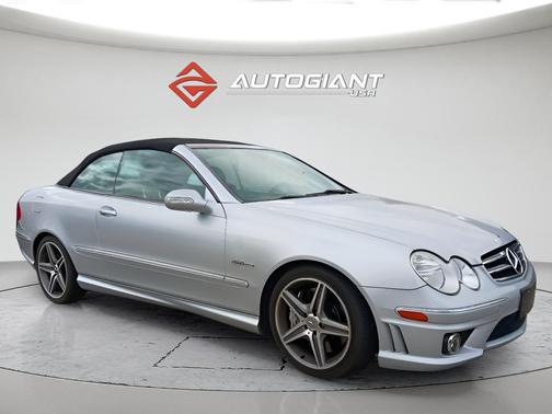 Silver 2007 Mercedes-Benz CLK-Class CLK 63 AMG
