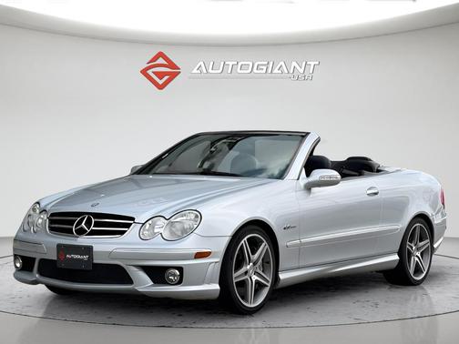 Silver 2007 Mercedes-Benz CLK-Class CLK 63 AMG