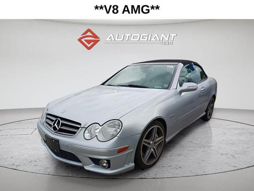 Silver 2007 Mercedes-Benz CLK-Class CLK 63 AMG