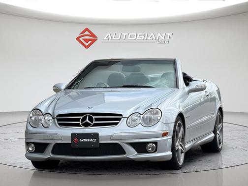 Silver 2007 Mercedes-Benz CLK-Class CLK 63 AMG