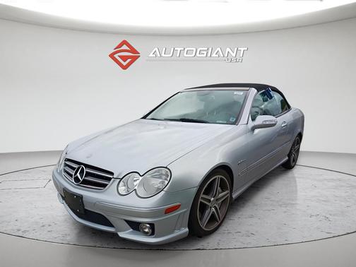 Silver 2007 Mercedes-Benz CLK-Class CLK 63 AMG