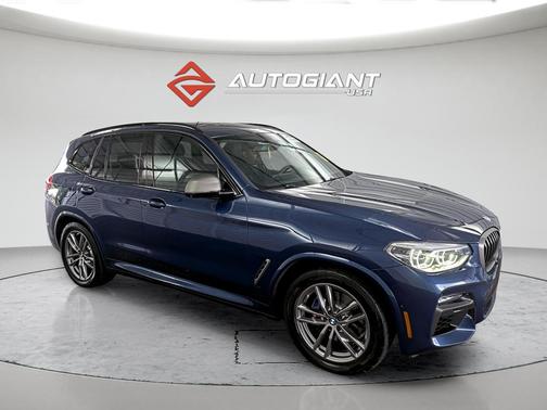Phytonic Blue Metallic 2021 BMW X3 M40i