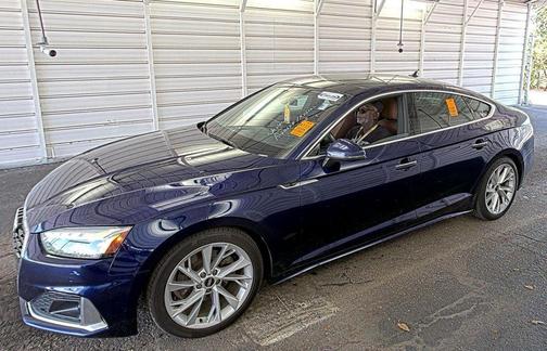 Navarra Blue Metallic 2021 Audi A5 Sportback Premium Plus