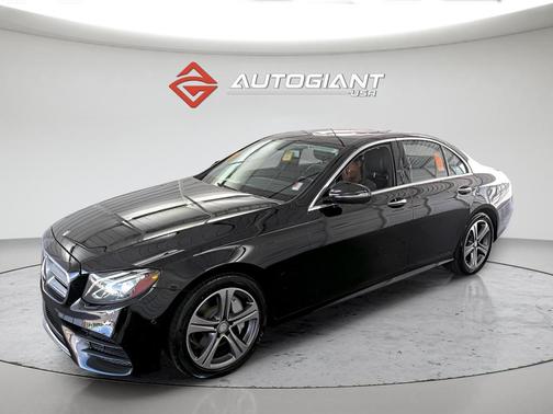 Black 2017 Mercedes-Benz E-Class 4MATIC