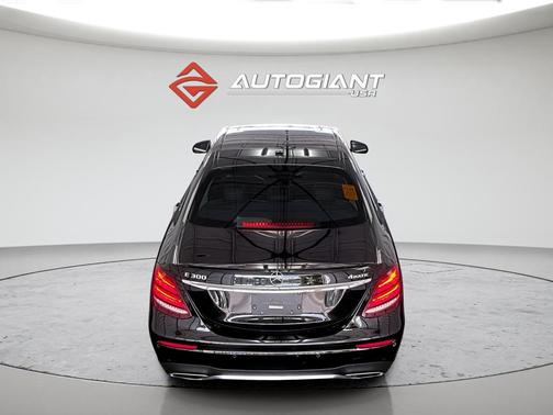 Black 2017 Mercedes-Benz E-Class 4MATIC