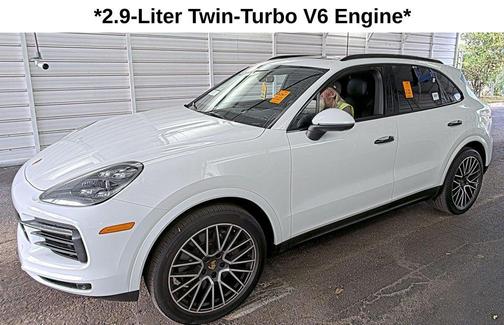 White 2021 Porsche Cayenne S