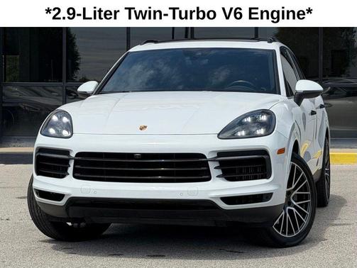 White 2021 Porsche Cayenne S