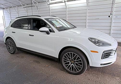 White 2021 Porsche Cayenne S