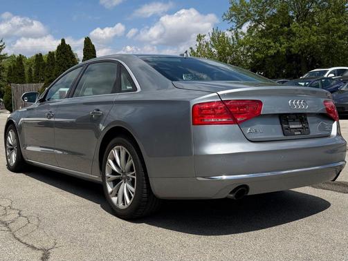Gray 2012 Audi A8 L 4.2 quattro