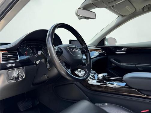 Gray 2012 Audi A8 L 4.2 quattro