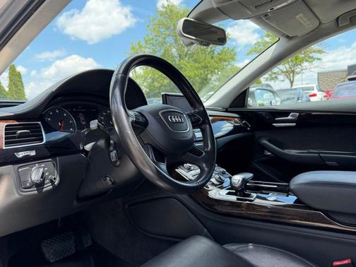 Gray 2012 Audi A8 L 4.2 quattro