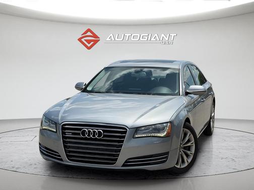 Gray 2012 Audi A8 L 4.2 quattro