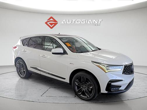 White Diamond Pearl 2019 Acura RDX A-Spec