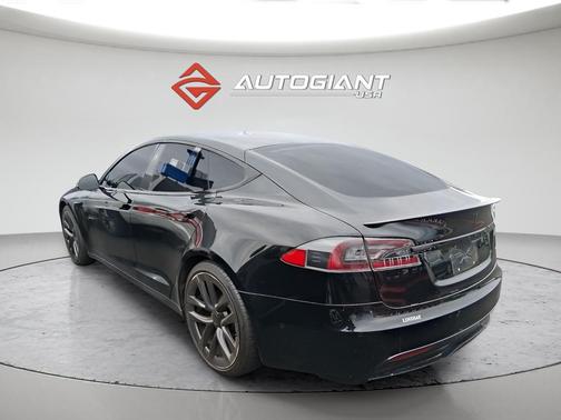 Solid Black 2021 Tesla Model S Plaid