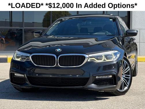 Black Sapphire Metallic 2017 BMW 540 xDrive