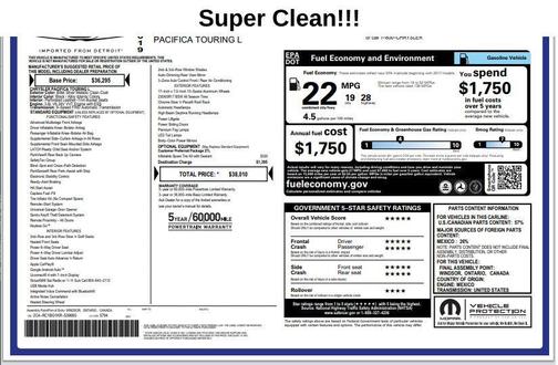 2019 Chrysler Pacifica Touring L