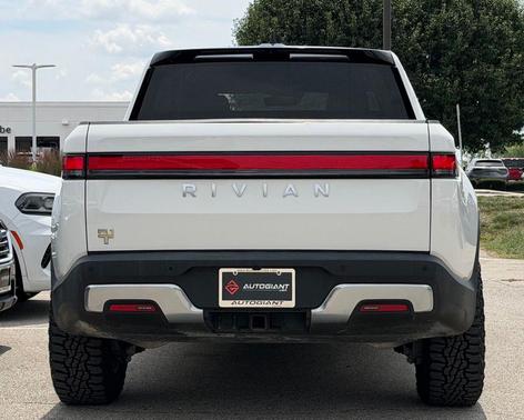 Glacier White 2022 Rivian R1T Adventure