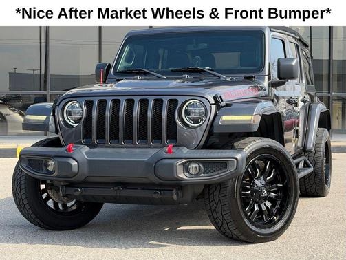Granite Crystal Metallic Clearcoat 2018 Jeep Wrangler Unlimited Rubicon