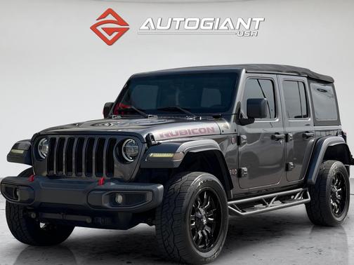 Granite Crystal Metallic Clearcoat 2018 Jeep Wrangler Unlimited Rubicon