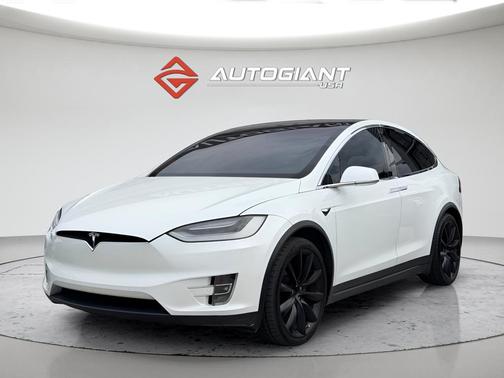 Pearl White Multi-Coat 2020 Tesla Model X Long Range Dual Motor All-Wheel Drive