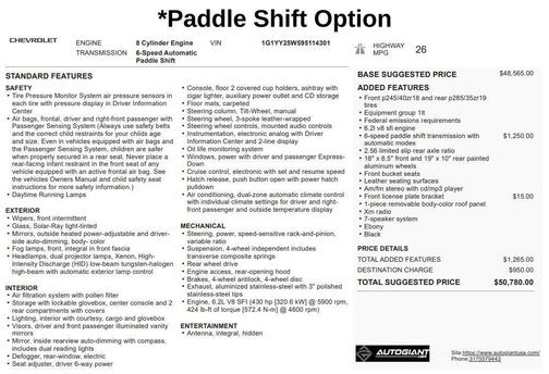 Black 2009 Chevrolet Corvette Base