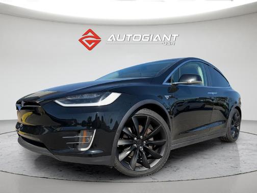 Black 2018 Tesla Model X 75D