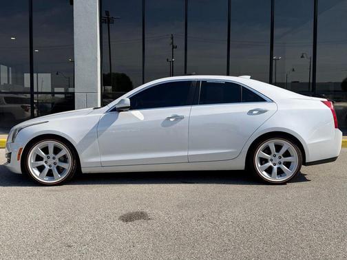 Crystal White Tricoat 2016 Cadillac ATS 2.0L Turbo